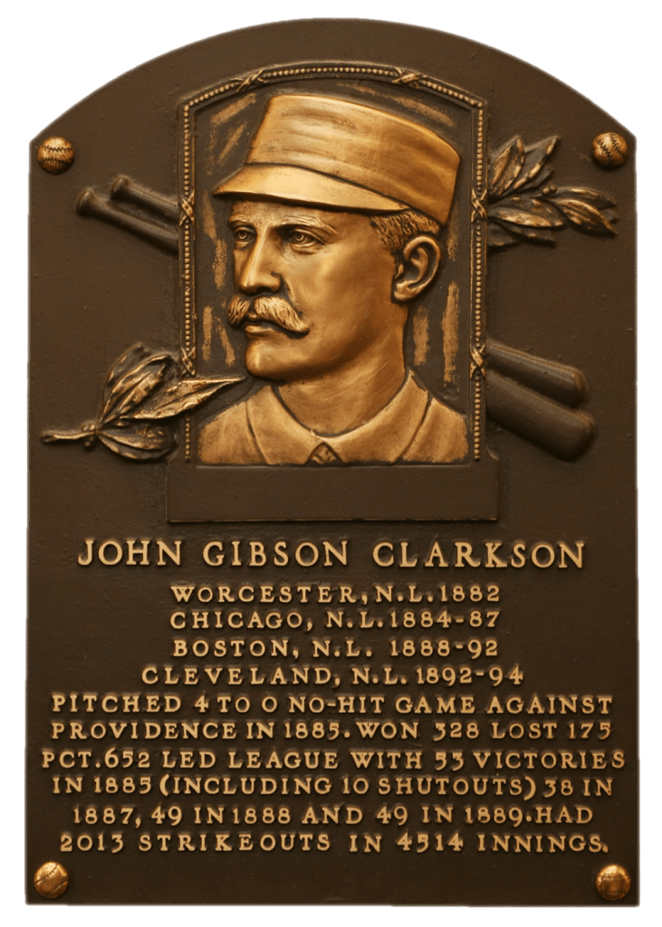 John Clarkson won 304 games before the mound was moved back to 60'6