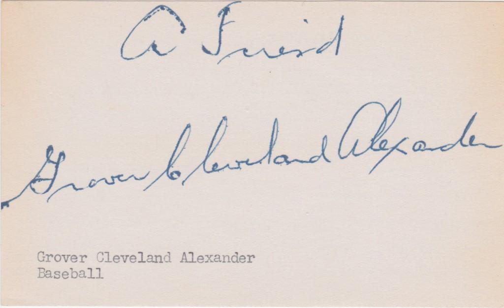 Grover Cleveland Alexander's 373 victories still rank third on the all time wins list