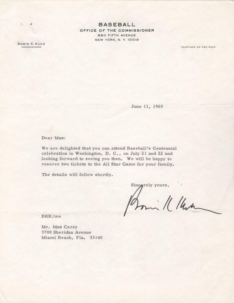 Kuhn himself corresponded with the men invited to the Centennial Celebration