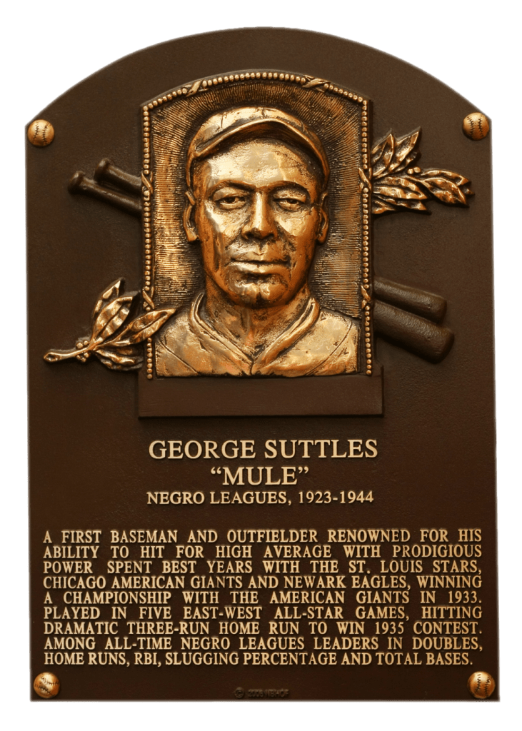 BaseballReference.com credits Suttles with a career OPS of 1.028