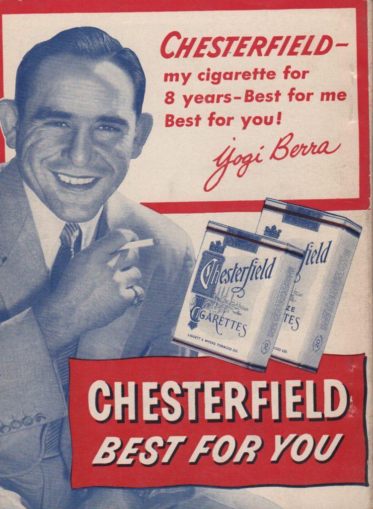 Yogi Berra was one of the few stars who had reliable income away from his baseball salary