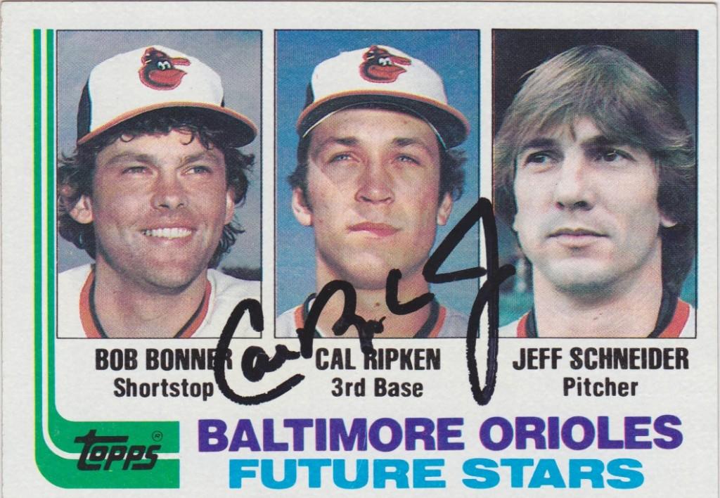 Cal Ripken was the 1982 Rookie of the Year Award then the '83 AL MVP