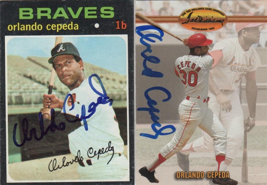 Two years before the trade Cepeda was the MVP