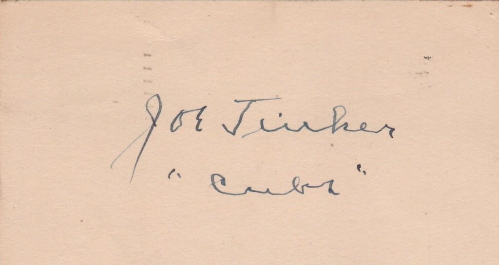 Joe Tinker's career statistics - 1,690 hits, 774 runs, 785 RBI - don't appear Cooperstown-worthy