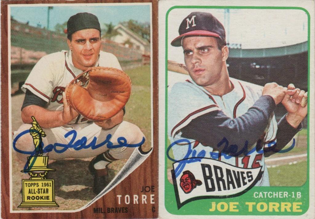 Torre played 9 seasons with the Braves, 6 in Milwaukee and 3 in Atlanta