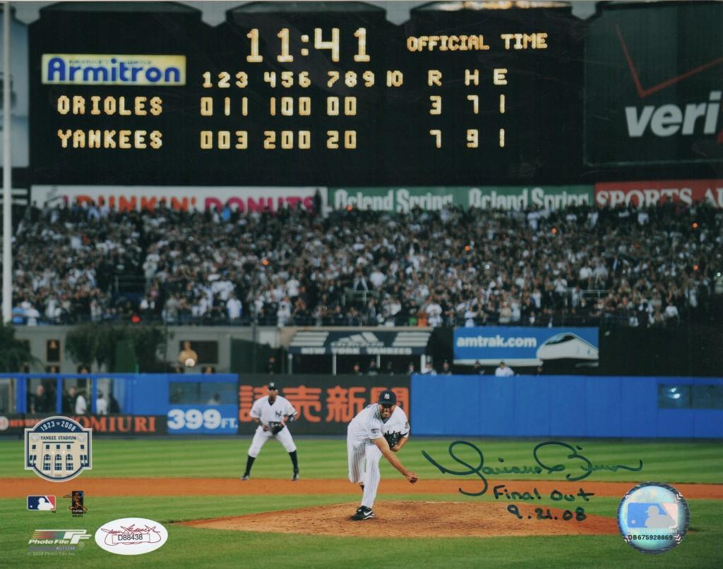 Fittingly, Mariano closed out the final game at old Yankee Stadium