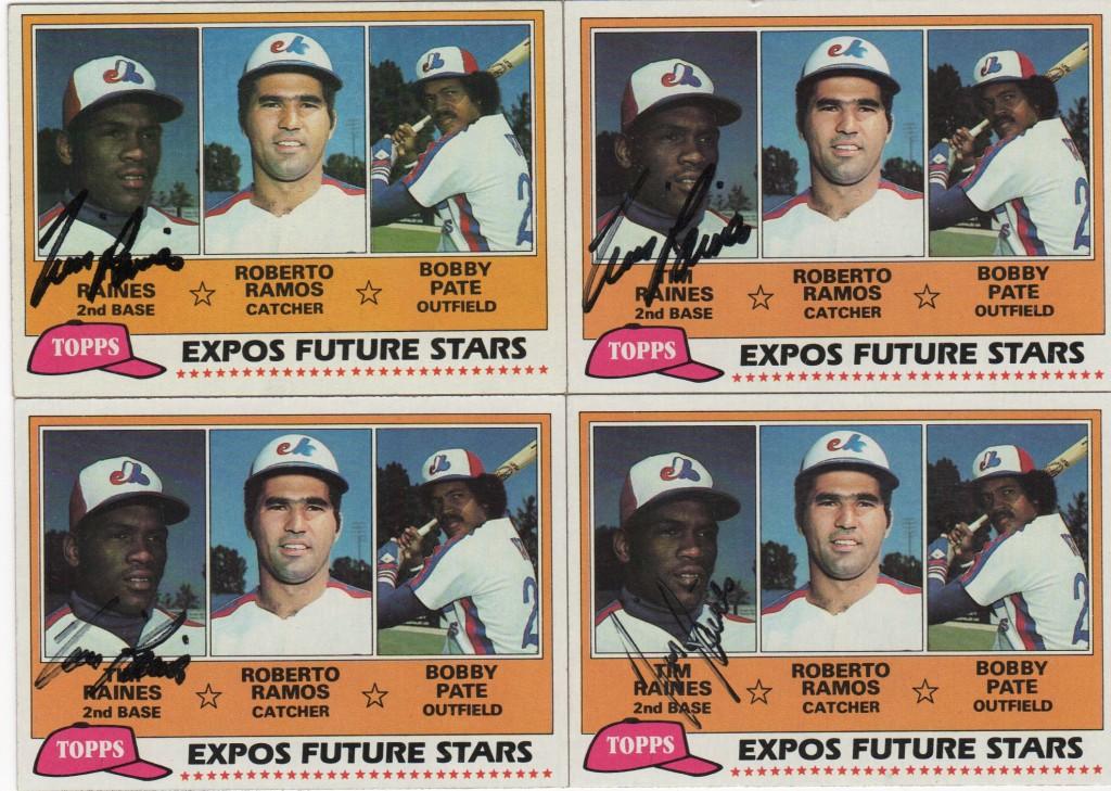 Starting with his rookie year in Montreal, Tim Raines made 7 straight all star teams