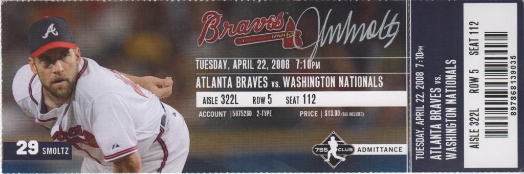 On 4/27/2008, John Smoltz became the 16th pitcher with 3,000 strikeouts