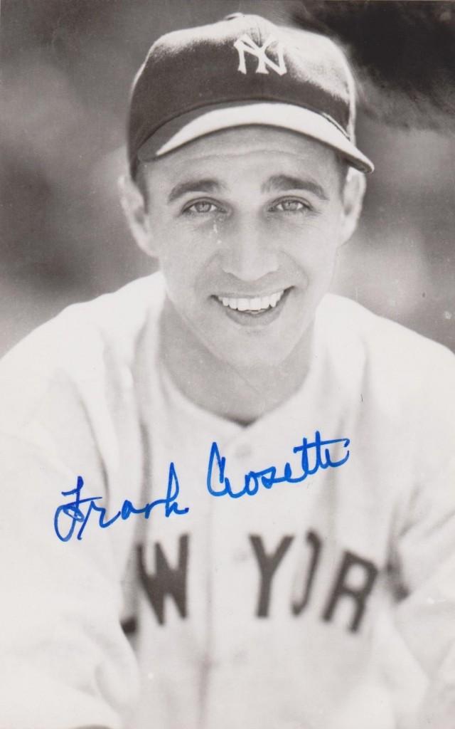 Frank Crosetti earned 17 World Series rings as a player and coach for the Yankees