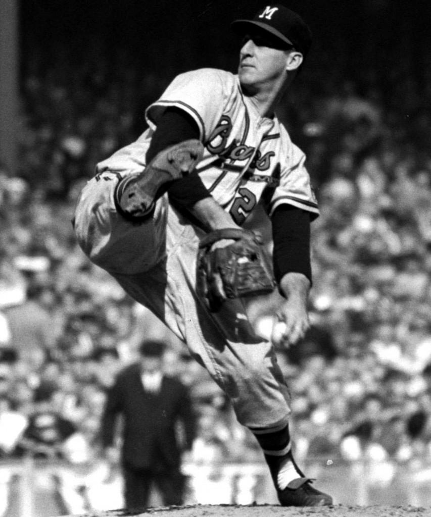 April 28, 1961:  Warren Spahn pitched second career no-hitter