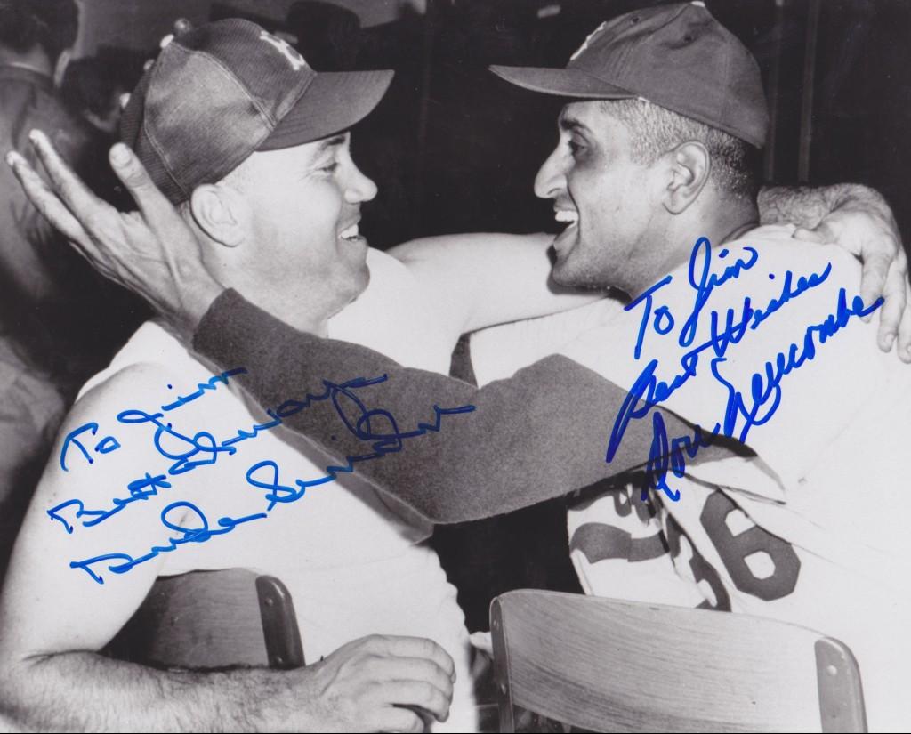 Newk and Duke Snider led Brooklyn to its only World Series title in 1955