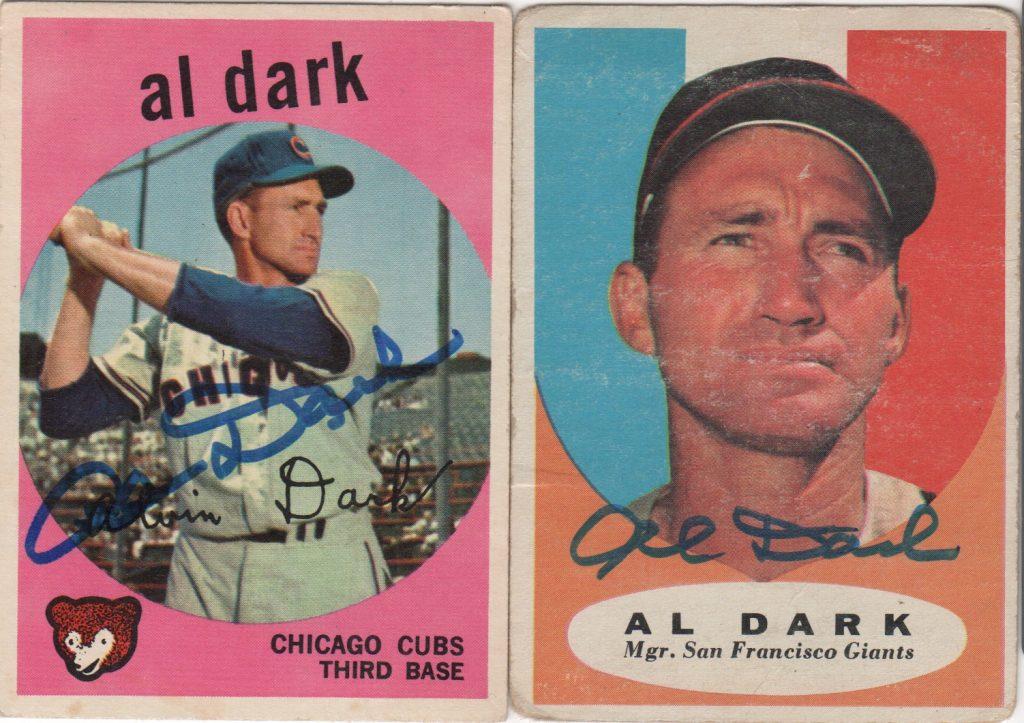 Al Dark's playing career lasted 14 years; his time as a manager lasted 13 more