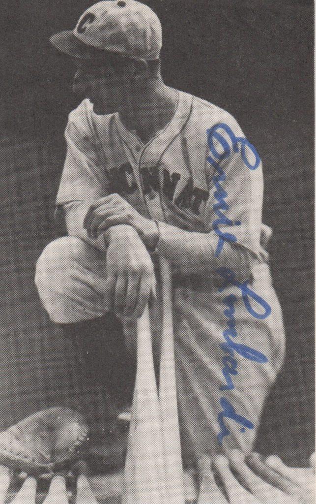 HoFer Ernie Lombardi caught both of Vander Meer's back-to-back no-hitters in 1938