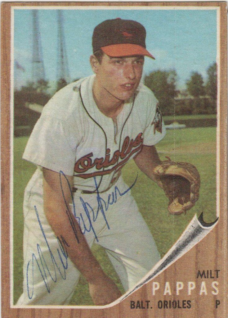 Milt Pappas and Don Drysdale finished with 209 wins; Pappas had two less losses
