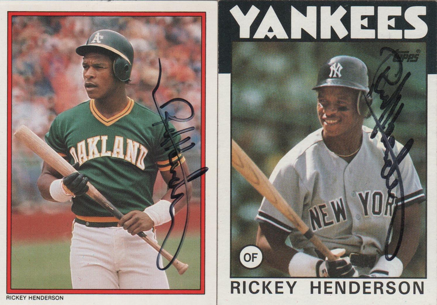 Rickey Henderson, MLB Hall of Famer, Record Holder