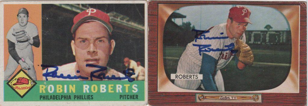 Roberts was The Sporting News' National League Pitcher of the year in 1955