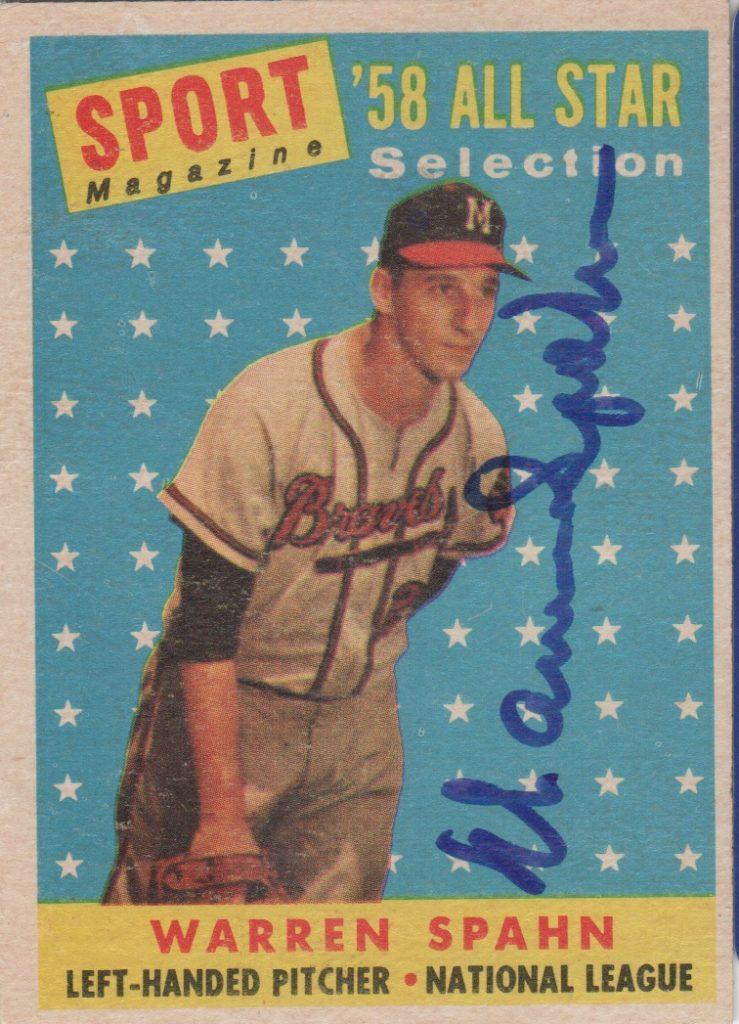 Warren Spahn was baseball's best pitcher of the 1950s