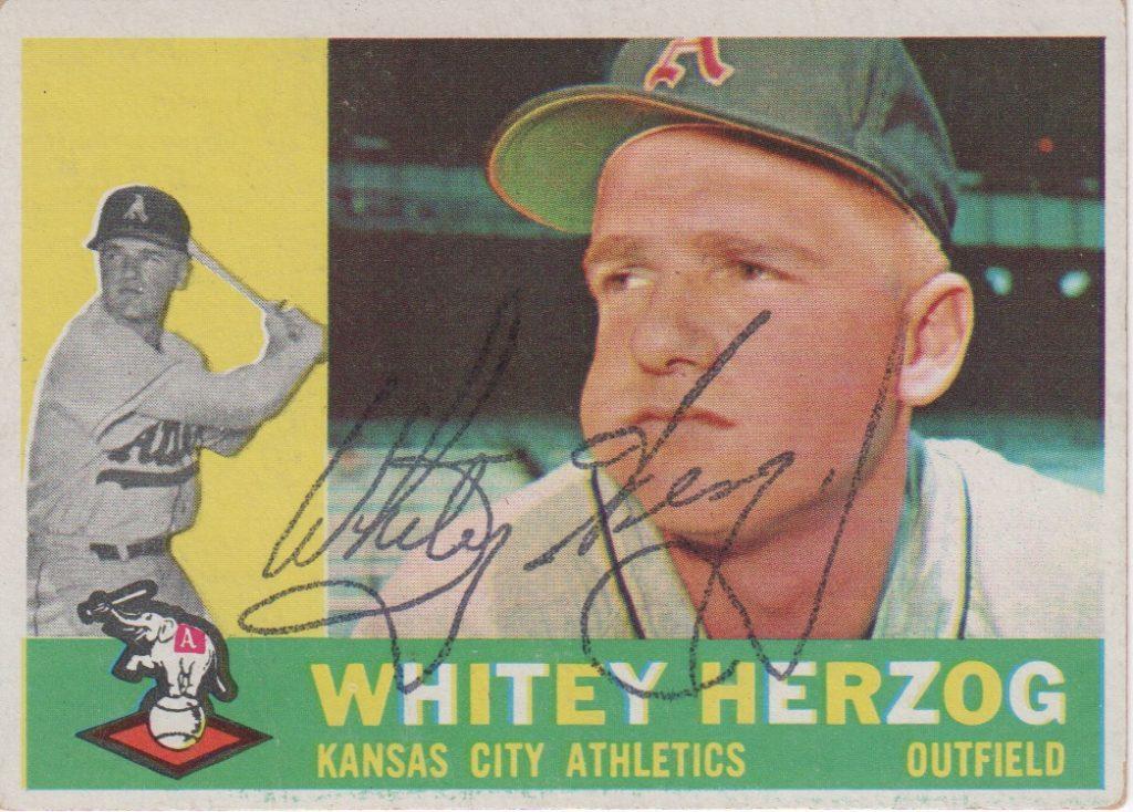 Herzog's best seasons came from 1959-1962 with Kansas City and Baltimore