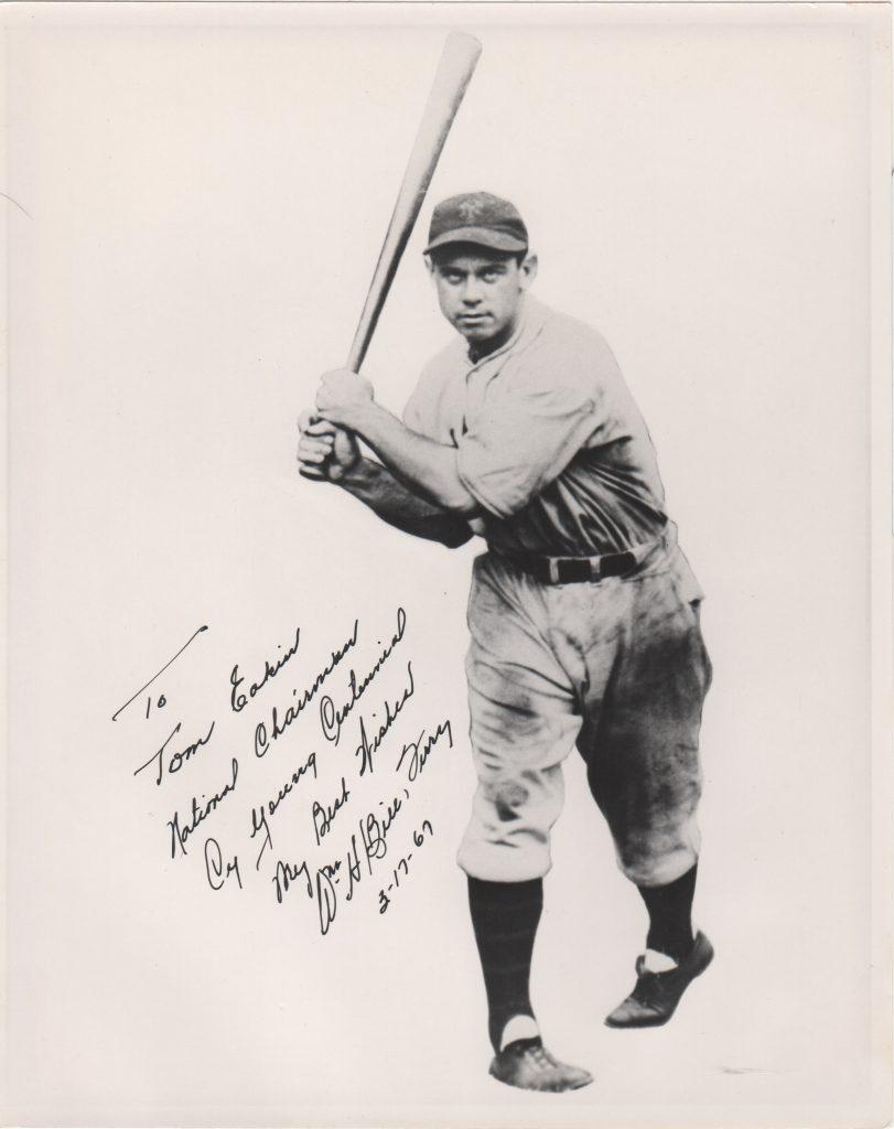 Bill Terry held down first base for the New York Giants for 14 years then managed the club for a decade