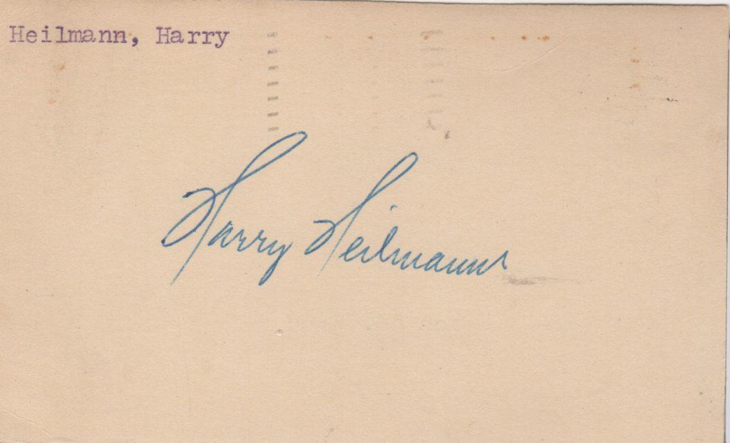 Despite an outstanding career Harry Heilmann is one of baseball's forgotten greats