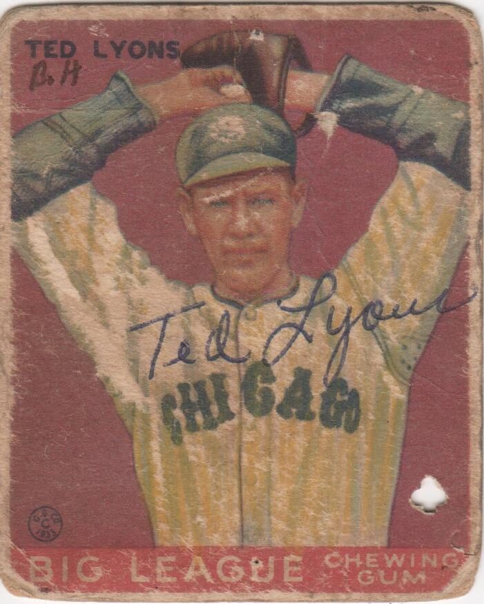 Starting in 1939 the innovative Dykes pitched an aging Ted Lyons primarily on Sundays