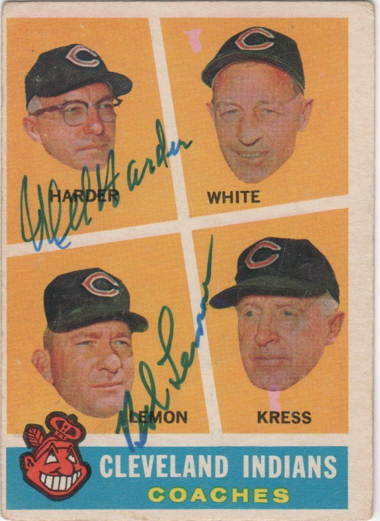 Harder coached for the Indians from 1948-1963