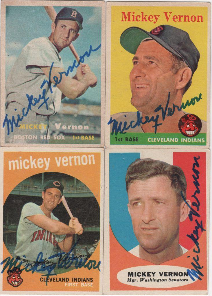 Wildly popular as a member of the original Senators, Mickey Vernon served as the expansion Senators first manager