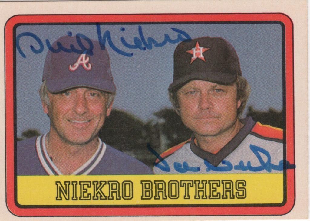 The Niekro brothers were National League mainstays in the 80s
