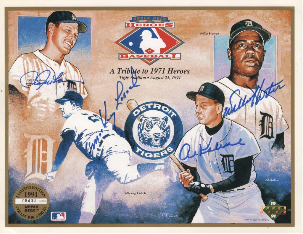 Bill Freehan, Willie Horton, Al Kaline, and Mickey Lolich are Detroit legends