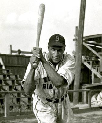 Centerfielder Wild Bill Wright of the Elite Giants