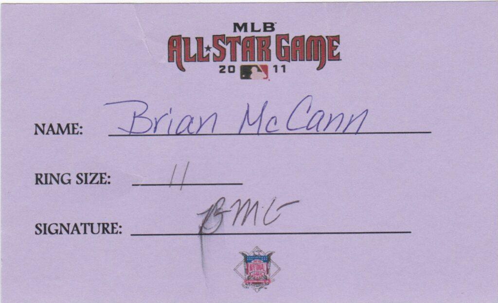 Brian McCann hit 20 or more homers in ten seasons; his 7 Silver Slugger Awards are the second most by a catcher