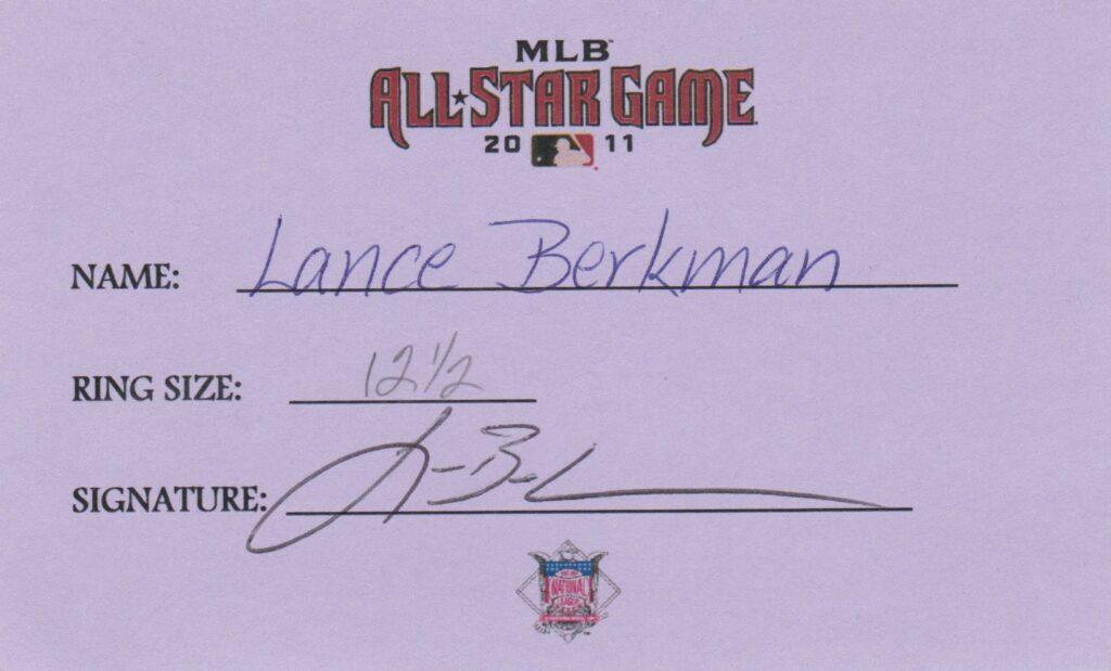 Berkman finished just shy of milestone numbers with 1,905 hits, .a 293 average, and 366 homers