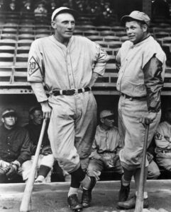 Philadelphia sluggers Chuck Klein and Jimmie Foxx