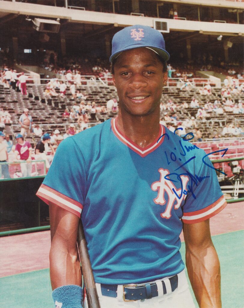 Darryl Strawberry earned the Rookie of the Year Award then reeled off 8 straight All Star campaigns