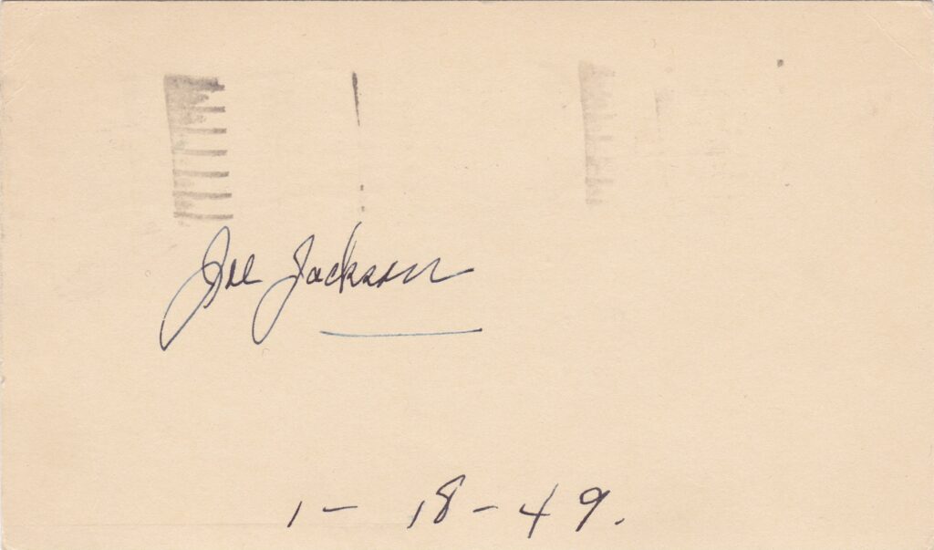 Shoeless Joe Jackson was banned for life by Commissioner Kenesaw Landis for his role in the 1919 World Series