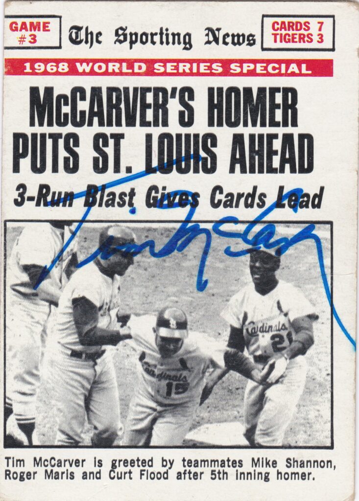 Tim McCarver forced Uecker to the bench in the '64 Series by hitting .478 & catching every inning