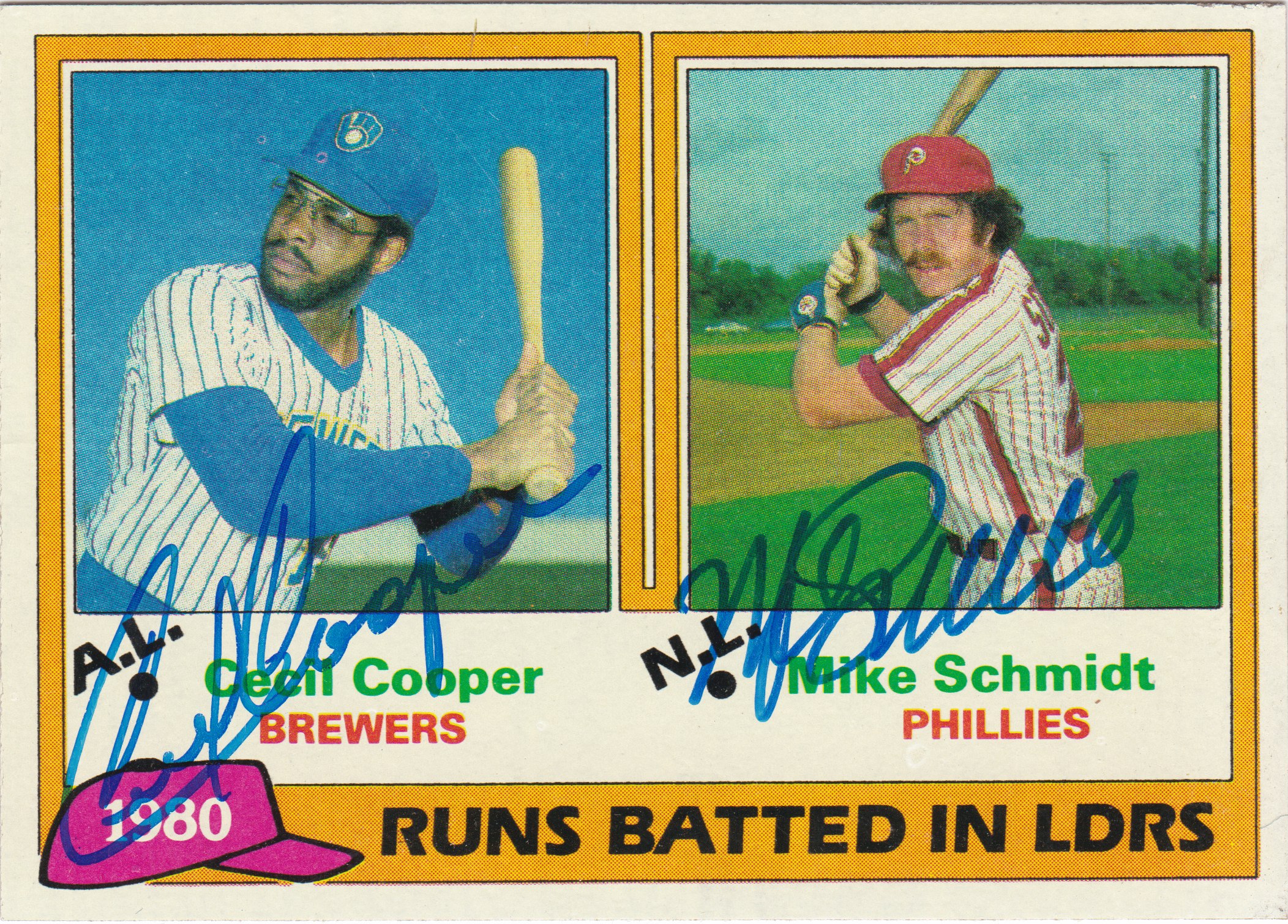 1980 Topps Mike Schmidt Baseball Card, Phillies 3rd Base