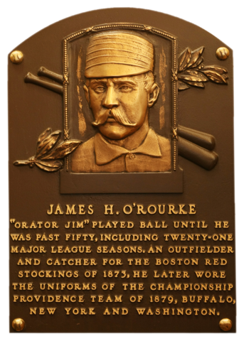 Jim O'Rourke recorded the first base hit in National League history in 1876