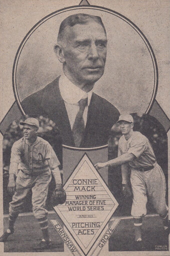 Geroge Earnshaw was the right-handed ace for Connie Mack's dynastic Philadelphia Athletics