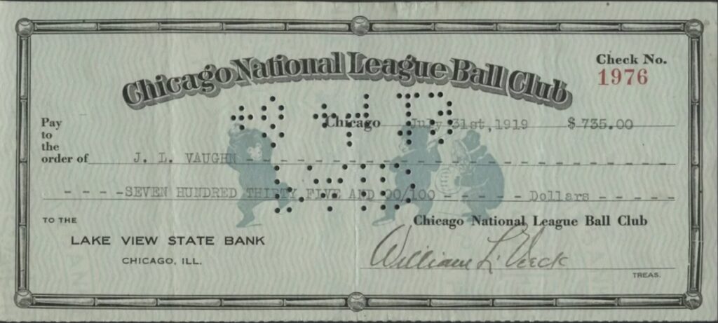 From 1914 through 1920, the Cubs Hippo Vaughn was one of the game's best pitchers