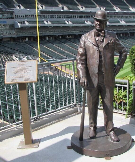 Charles Comiskey statue