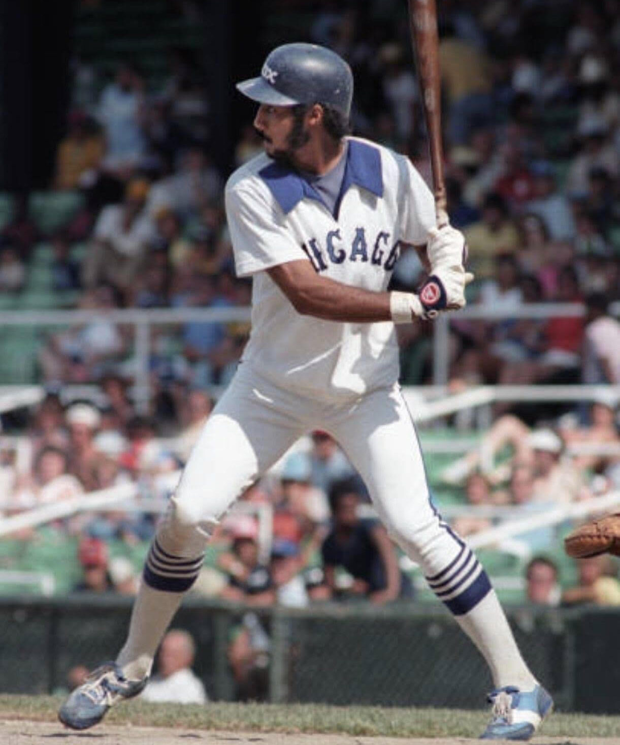 greg luzinski white sox shorts uniform