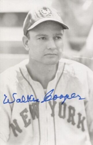 Opon retirement Walker Cooper was among the best catchers in National League history