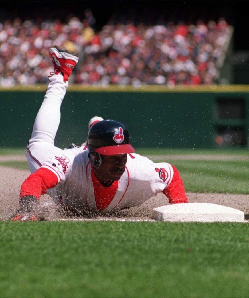 MAJESTIC  KENNY LOFTON Cleveland Indians 1993 Cooperstown