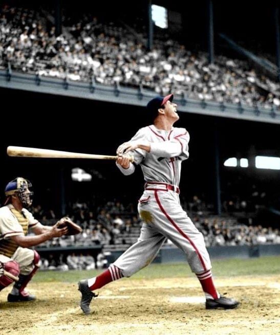 JOE GARAGIOLA St. Louis Cardinals 1940's Majestic Cooperstown