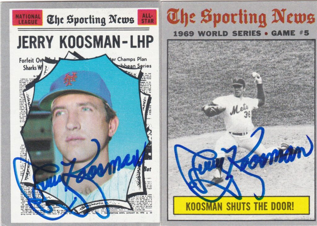 Koosman's 140 wins for the Mets are the most by a lefty in team history