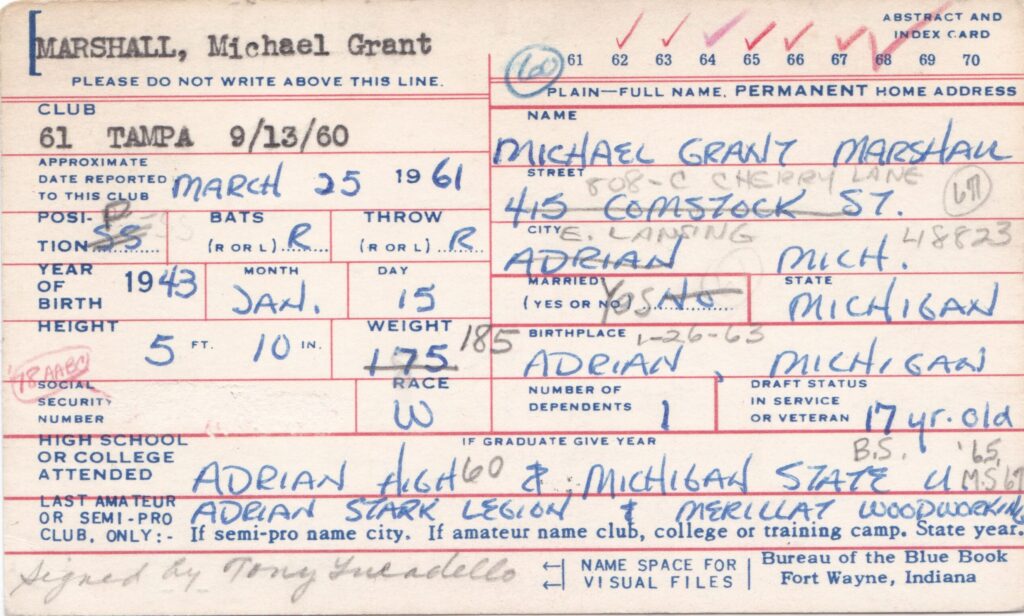 In 1974 Marshall logged 208 1/3 innings in 106 games out of the bullpen - both are MLB marks