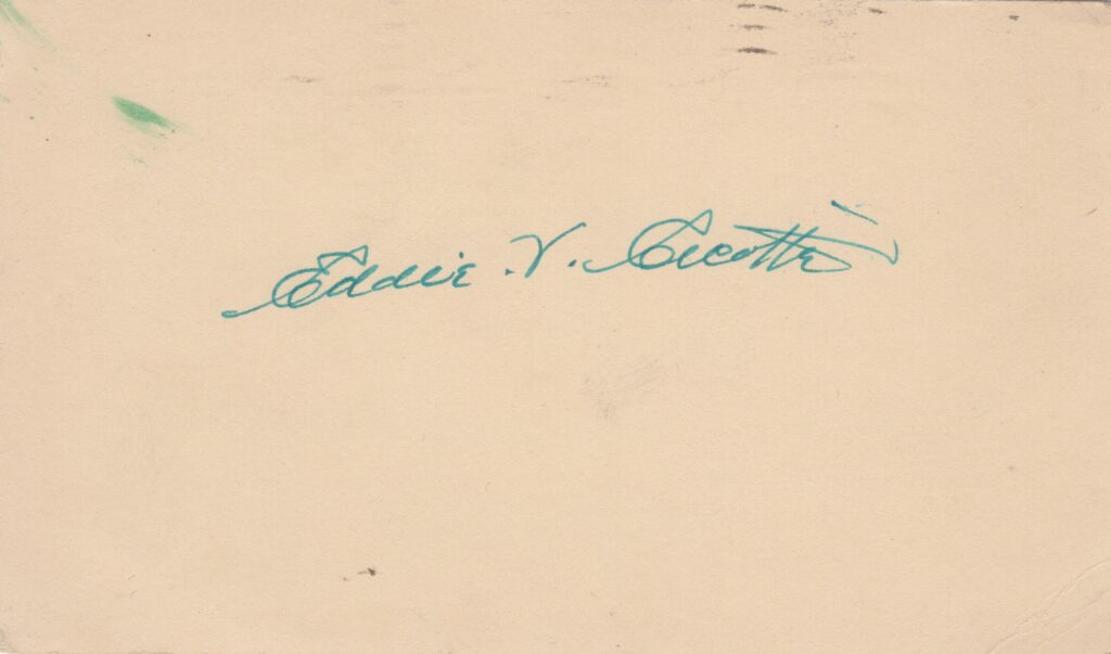 White Sox hurler Eddie Cicotte received $10,000 to throw the 1919 World Series against the Reds 