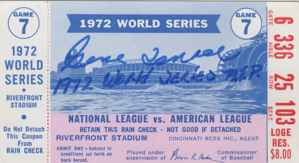Gene Tenace was the unlikely hero and World Series MVP for Williams in the '72 Fall Classic