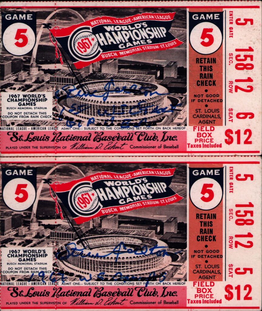 In his first full big league season Carlton won 14 games for the World Series champion Cardinals